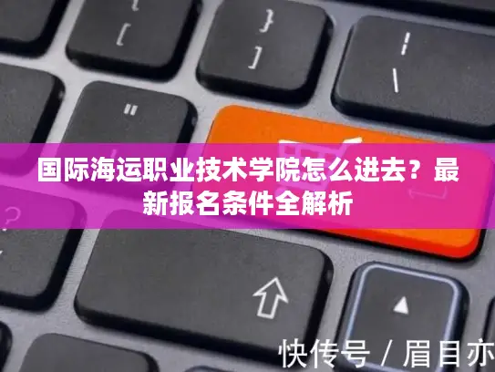 国际海运职业技术学院怎么进去？最新报名条件全解析