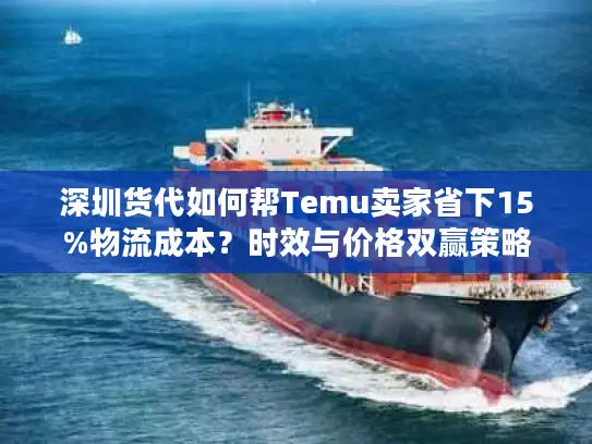 深圳货代如何帮Temu卖家省下15%物流成本？时效与价格双赢策略