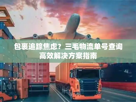 包裹追踪焦虑？三毛物流单号查询高效解决方案指南