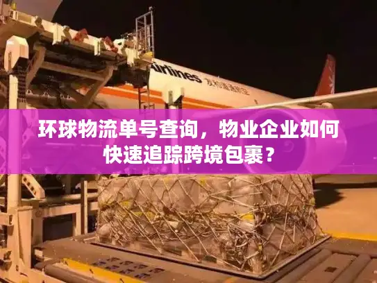 环球物流单号查询，物业企业如何快速追踪跨境包裹？