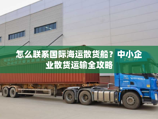 怎么联系国际海运散货船？中小企业散货运输全攻略