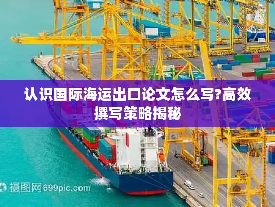 认识国际海运出口论文怎么写?高效撰写策略揭秘