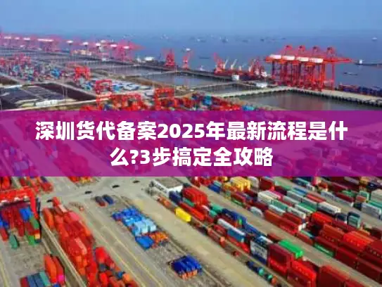 深圳货代备案2025年最新流程是什么?3步搞定全攻略