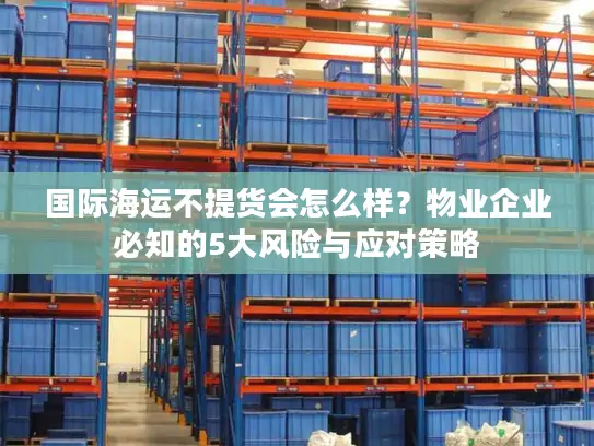 国际海运不提货会怎么样？物业企业必知的5大风险与应对策略