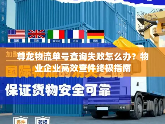 尊龙物流单号查询失败怎么办？物业企业高效查件终极指南
