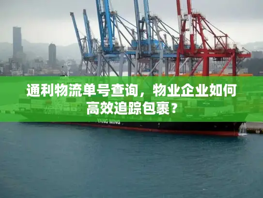 通利物流单号查询，物业企业如何高效追踪包裹？
