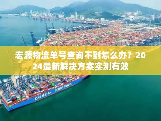 宏源物流单号查询不到怎么办？2024最新解决方案实测有效
