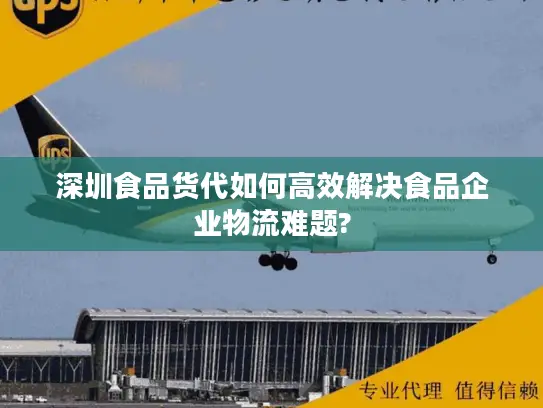 深圳食品货代如何高效解决食品企业物流难题?