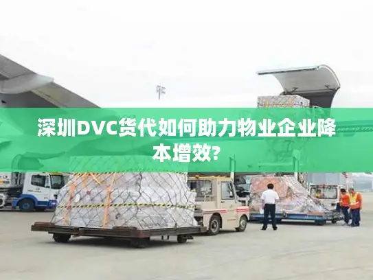 深圳DVC货代如何助力物业企业降本增效?