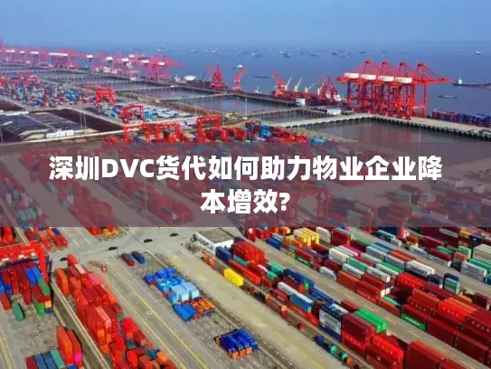 深圳DVC货代如何助力物业企业降本增效?