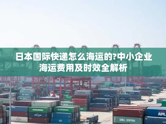 日本国际快递怎么海运的?中小企业海运费用及时效全解析