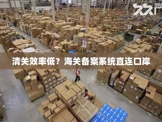 清关效率低？海关备案系统直连口岸