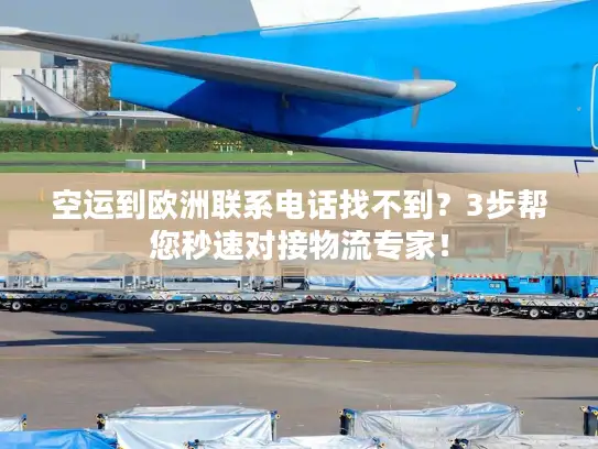空运到欧洲联系电话找不到？3步帮您秒速对接物流专家！