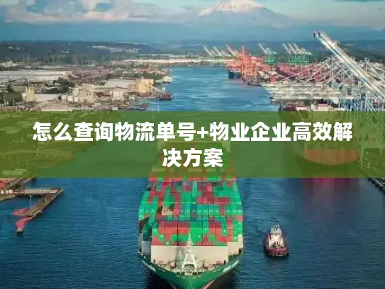 怎么查询物流单号+物业企业高效解决方案