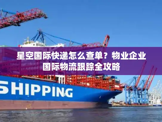 星空国际快递怎么查单？物业企业国际物流跟踪全攻略