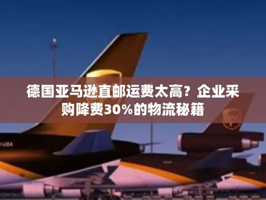 德国亚马逊直邮运费太高？企业采购降费30%的物流秘籍