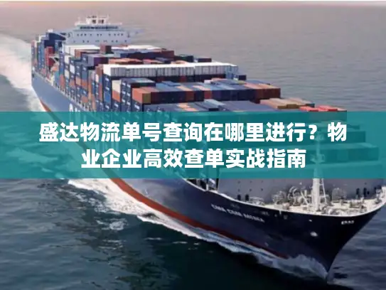 盛达物流单号查询在哪里进行？物业企业高效查单实战指南