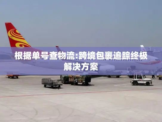 根据单号查物流:跨境包裹追踪终极解决方案