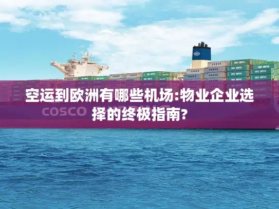 空运到欧洲有哪些机场:物业企业选择的终极指南?