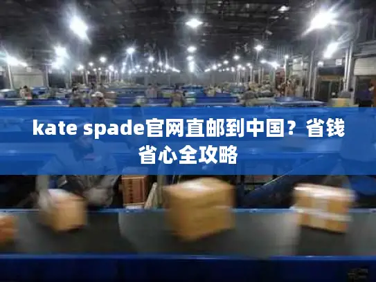 kate spade官网直邮到中国？省钱省心全攻略