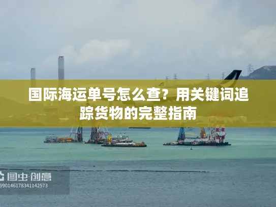 国际海运单号怎么查？用关键词追踪货物的完整指南