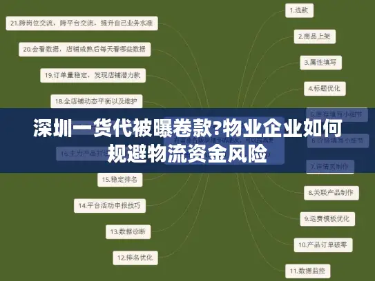 深圳一货代被曝卷款?物业企业如何规避物流资金风险