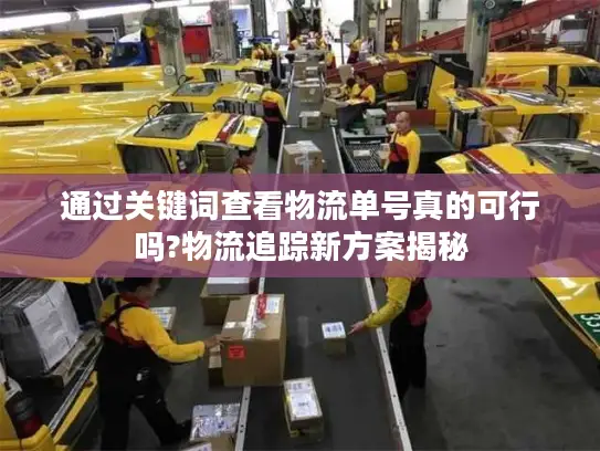 通过关键词查看物流单号真的可行吗?物流追踪新方案揭秘