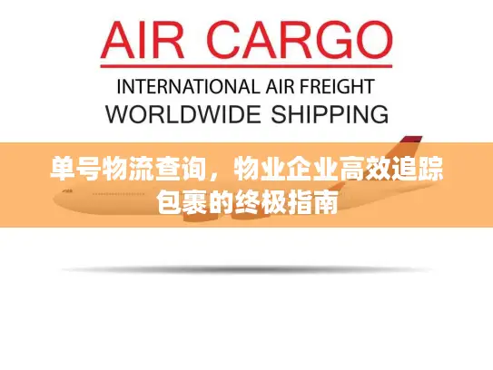 单号物流查询，物业企业高效追踪包裹的终极指南