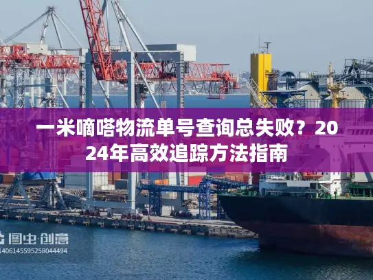 一米嘀嗒物流单号查询总失败？2024年高效追踪方法指南
