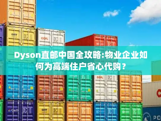 Dyson直邮中国全攻略:物业企业如何为高端住户省心代购？