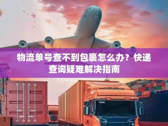 物流单号查不到包裹怎么办？快递查询疑难解决指南