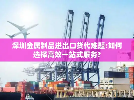 深圳金属制品进出口货代难题:如何选择高效一站式服务?