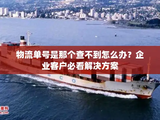 物流单号是那个查不到怎么办？企业客户必看解决方案
