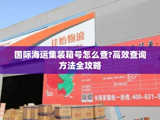 国际海运集装箱号怎么查?高效查询方法全攻略