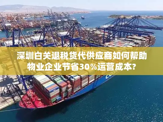深圳白关退税货代供应商如何帮助物业企业节省30%运营成本?