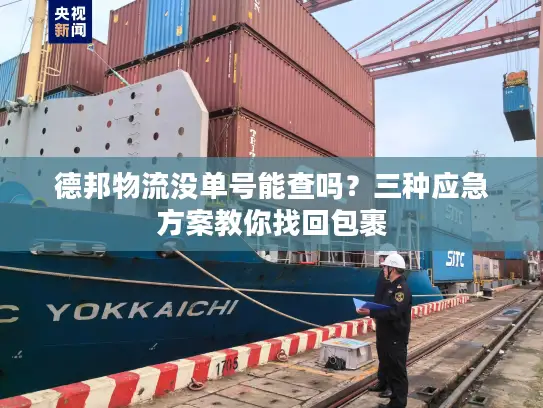 德邦物流没单号能查吗？三种应急方案教你找回包裹