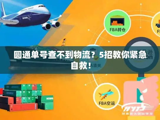 圆通单号查不到物流？5招教你紧急自救！