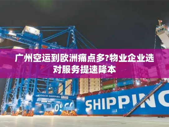 广州空运到欧洲痛点多?物业企业选对服务提速降本