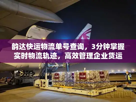 韵达快运物流单号查询，3分钟掌握实时物流轨迹，高效管理企业货运！