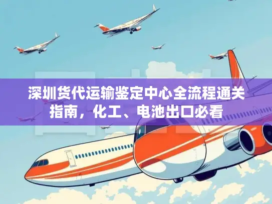 深圳货代运输鉴定中心全流程通关指南，化工、电池出口必看