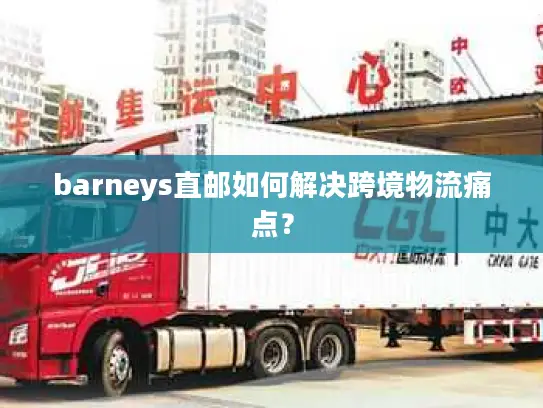 barneys直邮如何解决跨境物流痛点？