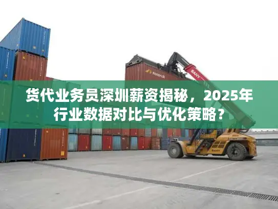 货代业务员深圳薪资揭秘，2025年行业数据对比与优化策略？