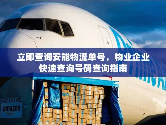 立即查询安能物流单号，物业企业快速查询号码查询指南