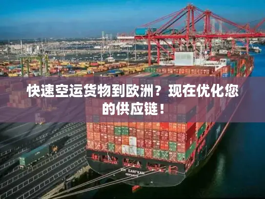 快速空运货物到欧洲？现在优化您的供应链！
