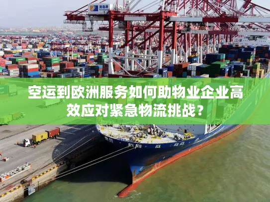 空运到欧洲服务如何助物业企业高效应对紧急物流挑战？