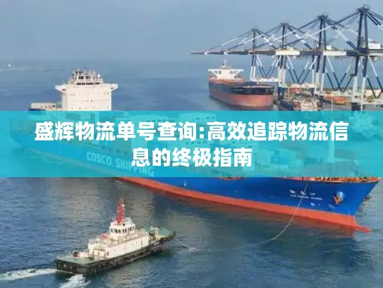 盛辉物流单号查询:高效追踪物流信息的终极指南