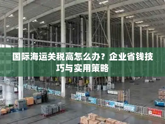 国际海运关税高怎么办？企业省钱技巧与实用策略
