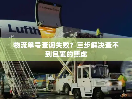 物流单号查询失败？三步解决查不到包裹的焦虑