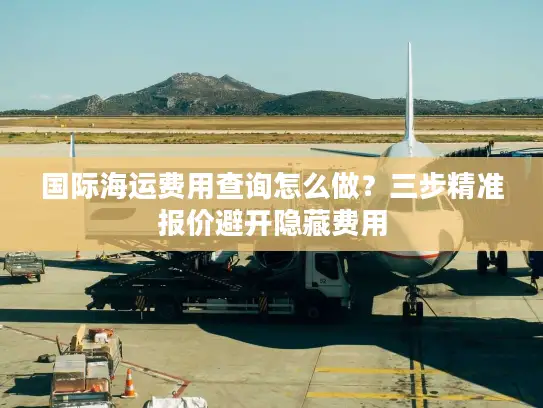 国际海运费用查询怎么做？三步精准报价避开隐藏费用