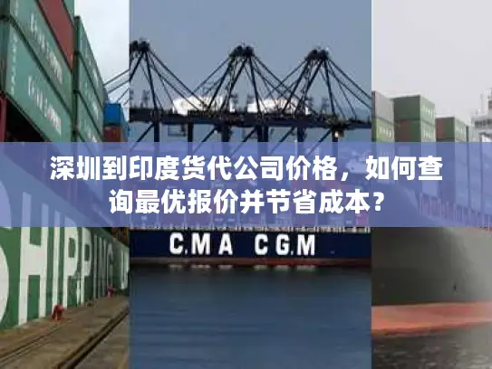 深圳到印度货代公司价格，如何查询最优报价并节省成本？